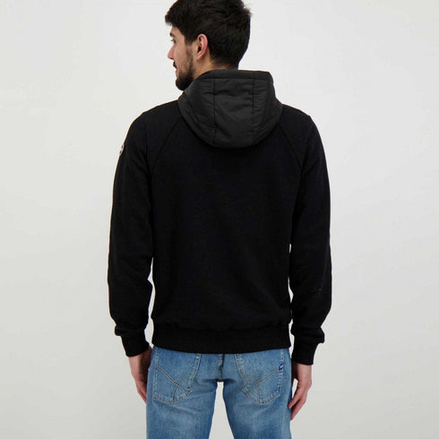 Felpa Uomo con tasca a marsupio Nero COLMAR- Francavilla Moda
